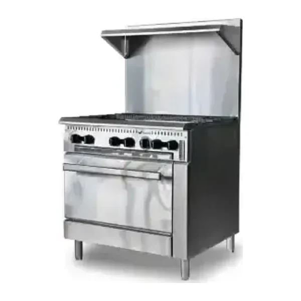 Cocina 6 Hornallas Profesional | Venancio Prime PFI36G-ST