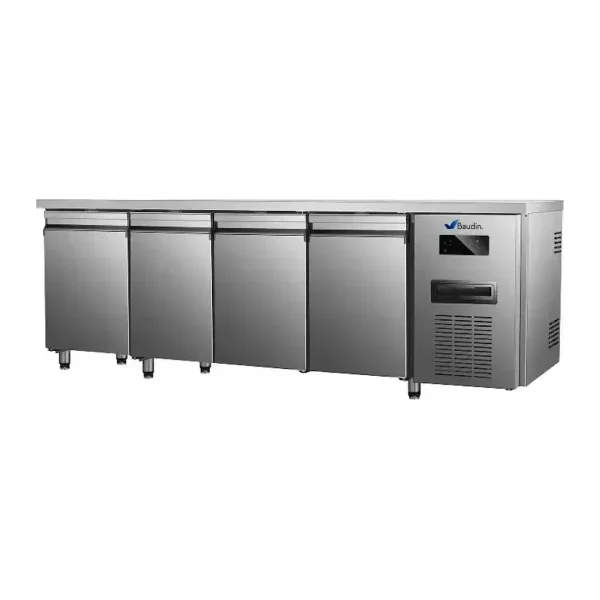 Bajo Mostrador Refrigerado 4 Puertas Acero Kuma E2R2270N4 Principal