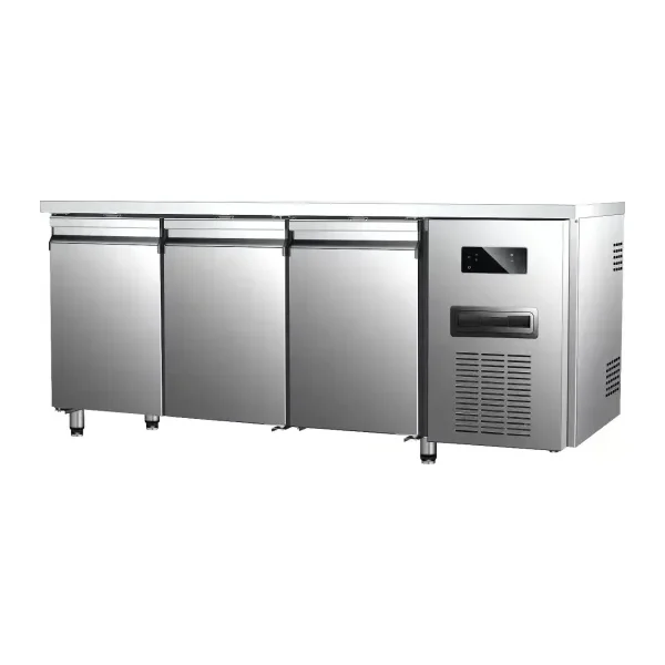 Bajo Mostrador Refrigerado 3 Puertas Acero Kuma Bajo Mostradora 3 Puertas | Kuma E2R1770N3