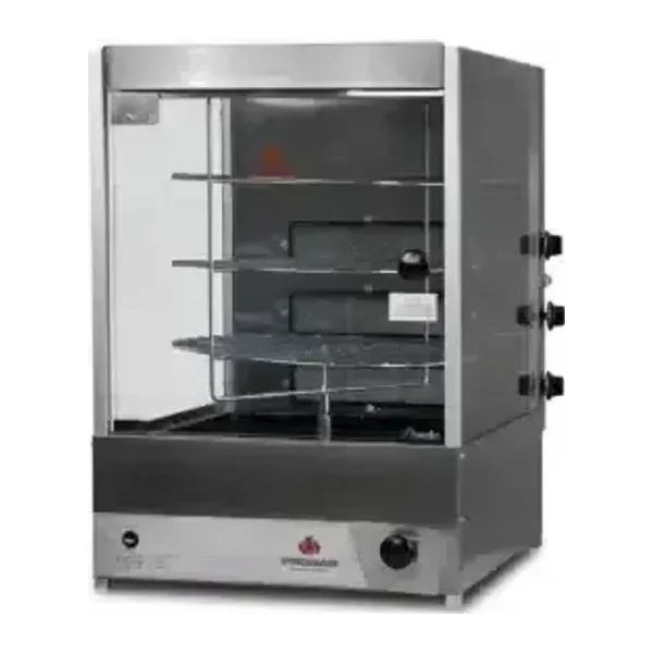 Spiedo rotativo de mesa 3 niveles multiuso a gas | Progas PRP-124G