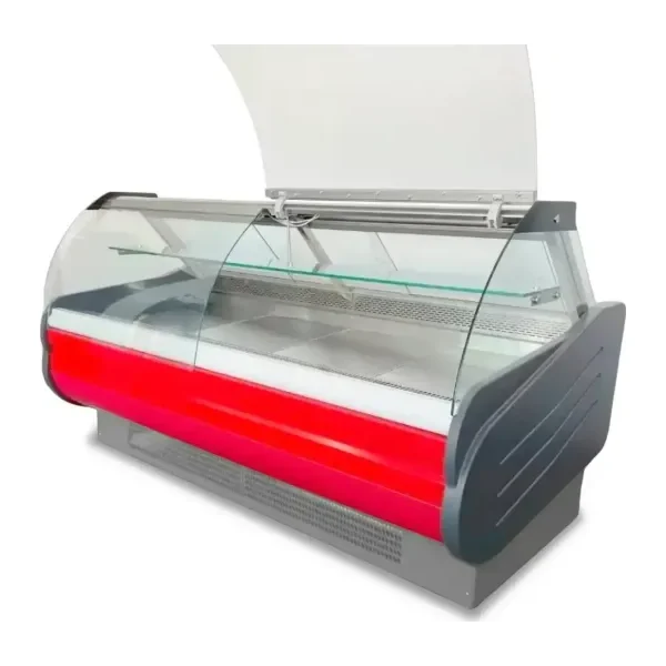 Vitrina-20-m-Refrigerada-Carnicera-Vidrio-Curvo-Lundar-GTG-250