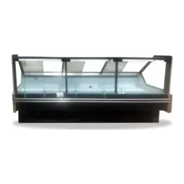 Vitrina 2,5 m Refrigerada Carnicera Vidrio Recto | Lundar GTGA-250