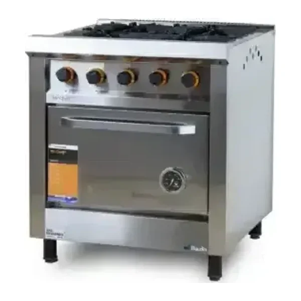 Cocina Industrial 4 hornallas | Morelli Mr Cheff 750