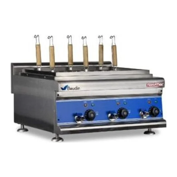 Cuece Pastas Profesional Eléctrico 3 Cubas | Flamemax HEN-706A