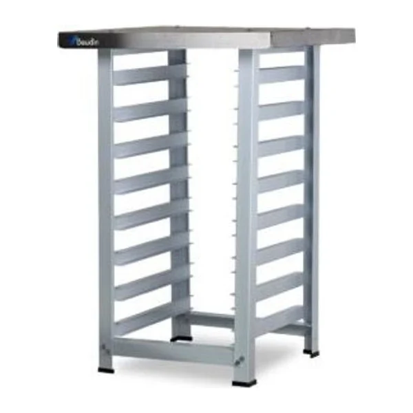 Mesa de Acero con Gavillar 8 bandejas 35x35 | Progas MES-004