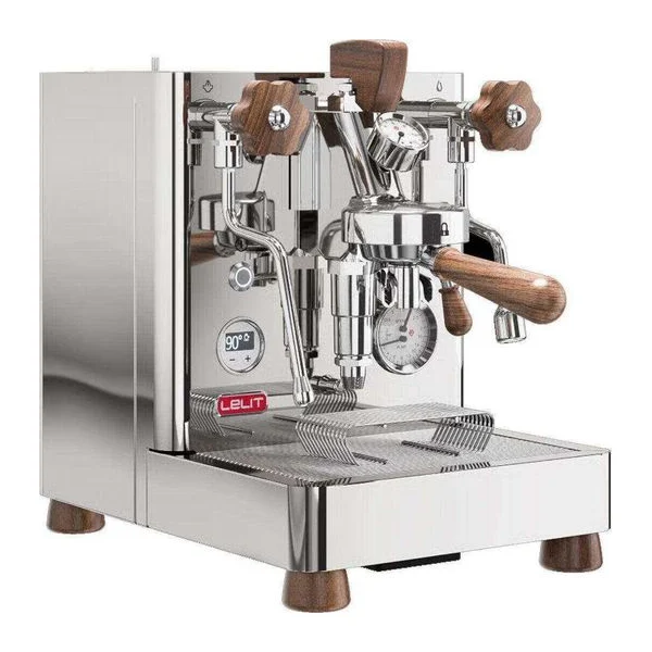 Cafetera Expresso Acero Inox y Nogal Lelit Bianca PL162T-120 Principal