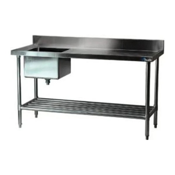 Mesada con Bacha Lateral 150 x 60 cm | Lundar DM35-6-1500