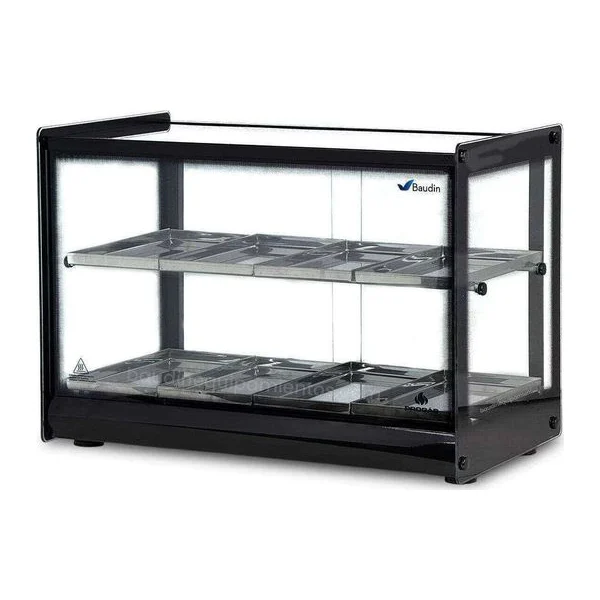 Vitrina Caliente de mostrador Progas PRVR-80D Baudin