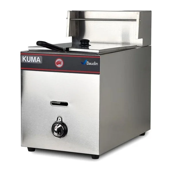 Freidora a gas Profesional 6 litros 1 Cuba con encendido Electrónico chispero GF-71