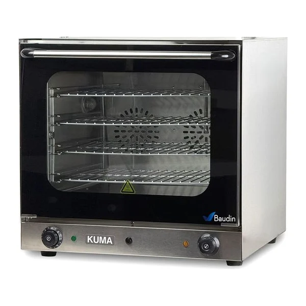 Horno Convector 4 Bandejas 40 x 30 cm con Vapor Kuma HEB-4F