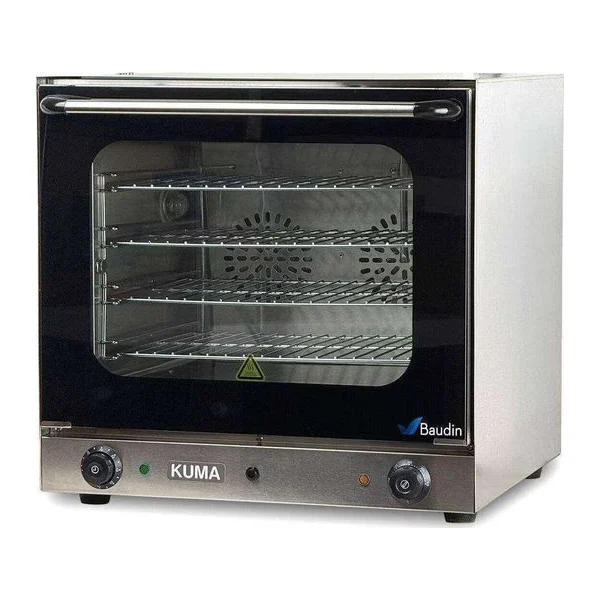 Horno Convector 4 Bandejas 40 x 30 cm con Vapor Kuma HEB-4F