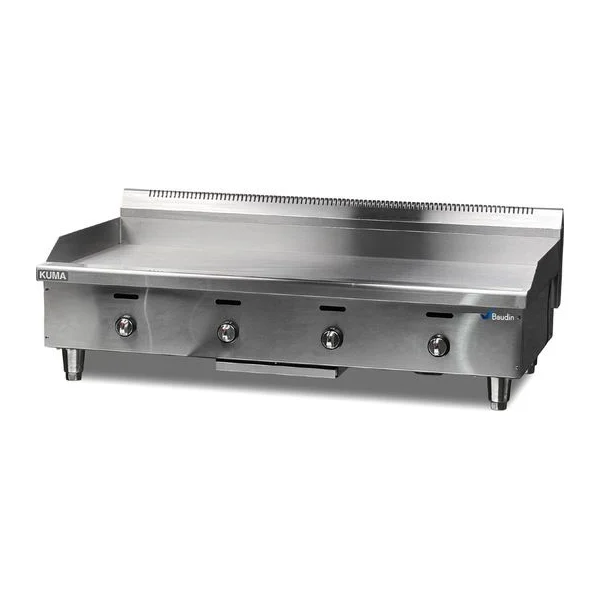 Plancha Acero Inoxidable Profesional Kuma 120 cm HGG-48 Principal