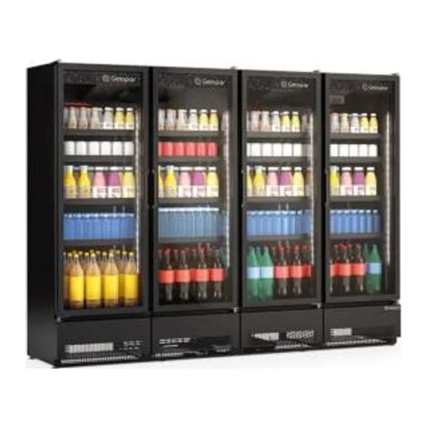 Visicooler 4 Puertas Comercial | Gelopar GCVR-1950