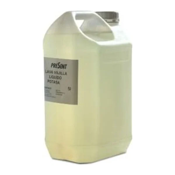 Detergente Lavavajillas 5 Lts con Potasa Desengrasante | Present JLT-5L
