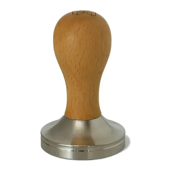 Tamper 58mm Mango de Roble CoffeeMax TP-6