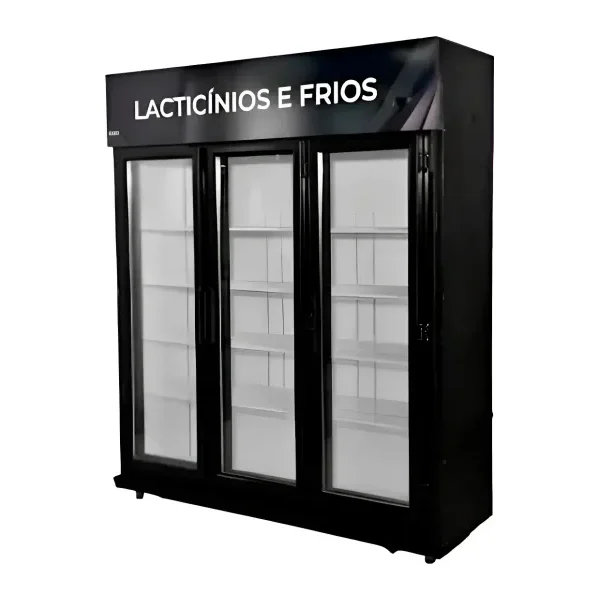 Expositor 3 Puertas Bebidas Y Lacteos Klima Brasil