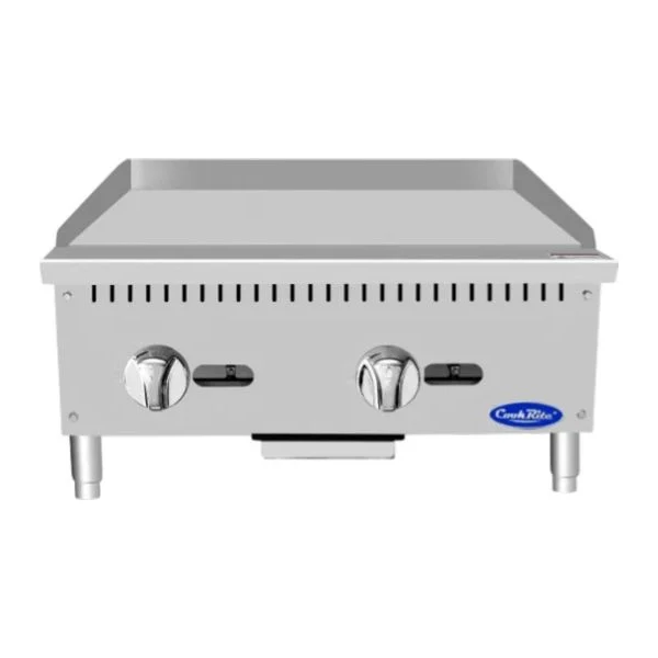 Plancha Acero Inox 60 cm Profesional | Cook Rite ATMG-24