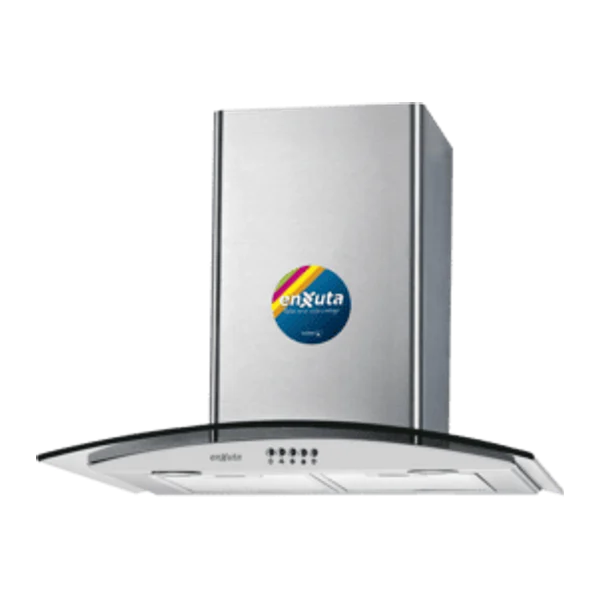 Campana 60 cm 750 m3/h con vidrio | Enxuta CSSENX136