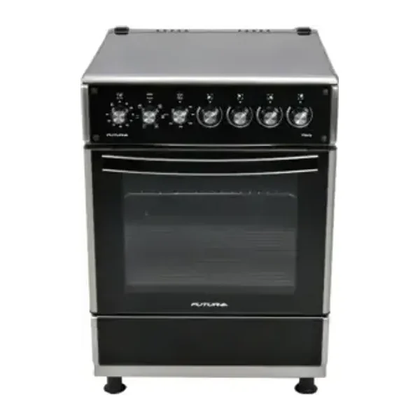 Cocina vitrocerámica 60x60 con horno 65 L | Futura FUT-60VC4G