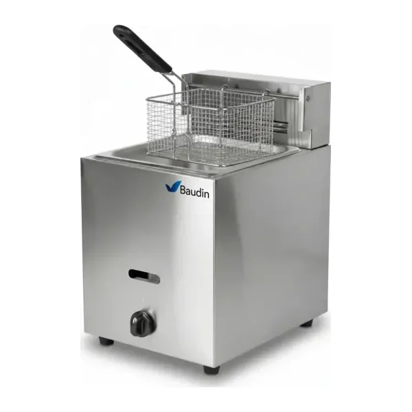 Freidora a Gas Profesional 6 Litros de Mesa Lundar GF 71