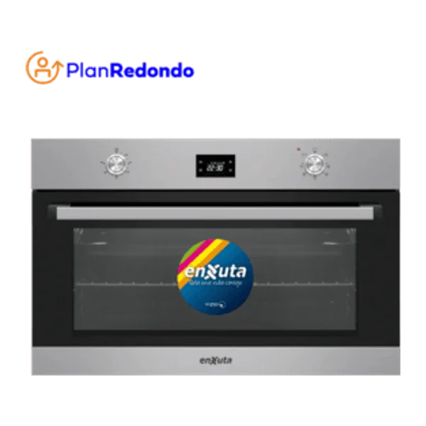 Horno eléctrico empotrable 90 cm 101 L convección doble | Enxuta HEENX5900DIG