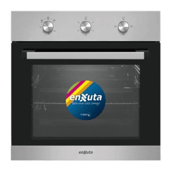 Horno a gas empotrar inox convección 60 cm | Enxuta HEENXG5500