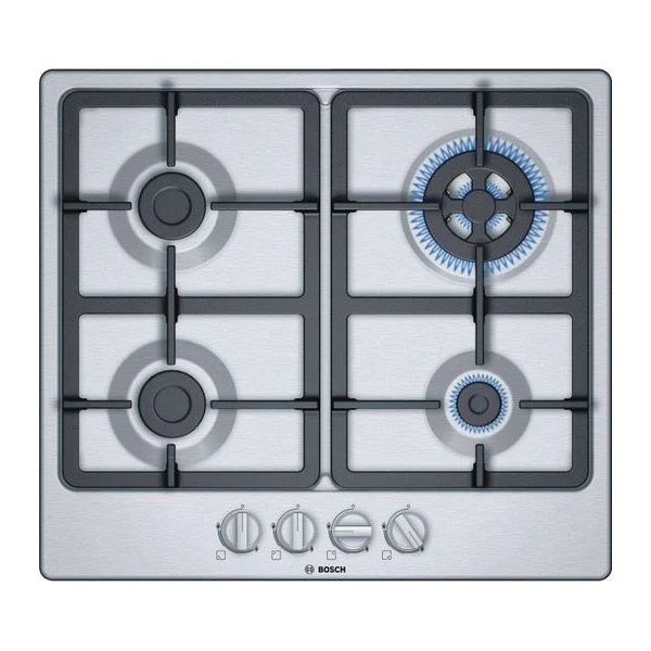 Anafe a gas Bosch PGH6B5B90 quemador wok 3.3 kW