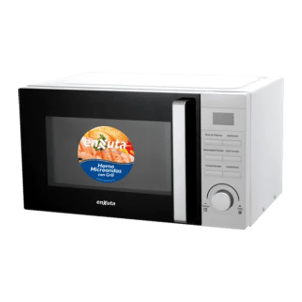 Microondas 23 L con grill | Enxuta MOENX0323DGB-1
