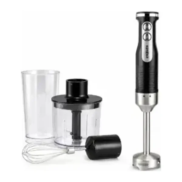 Mixer de mano 600 W inox con picador y batidor | Enxuta SDAENXM4399