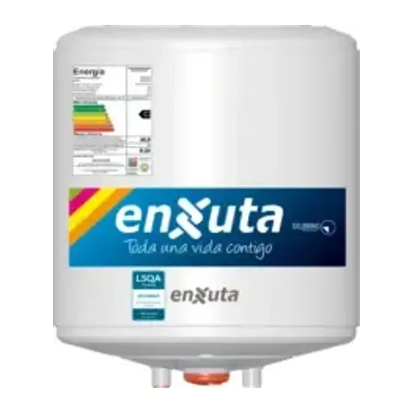 Termotanque de acero 15 litros cilíndrico | Enxuta TENX2115-1