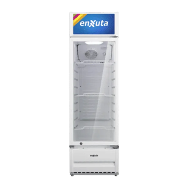 Visicooler comercial 211 L con cenefa led | Enxuta VENX9211