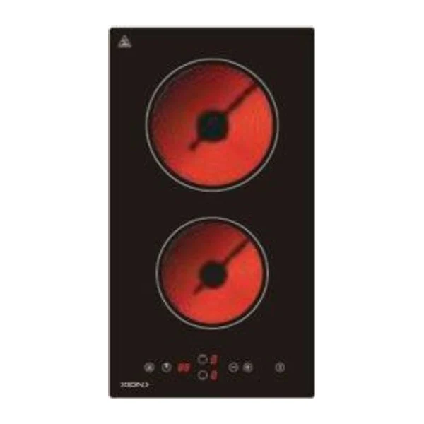 Anafe eléctrico vitrocerámica 2 discos 1800W | XION XI-EH2