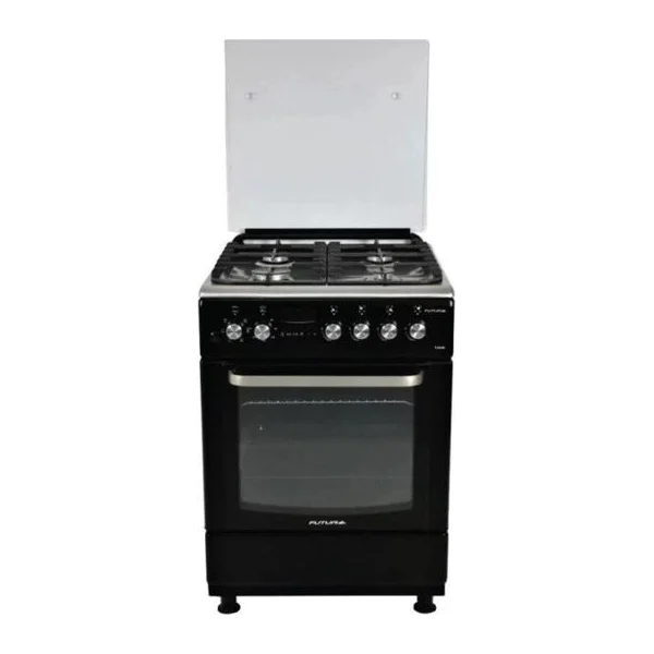 Cocina combinada 60x60 con horno 65 L | Futura FUT-60CM4B TOLEDO