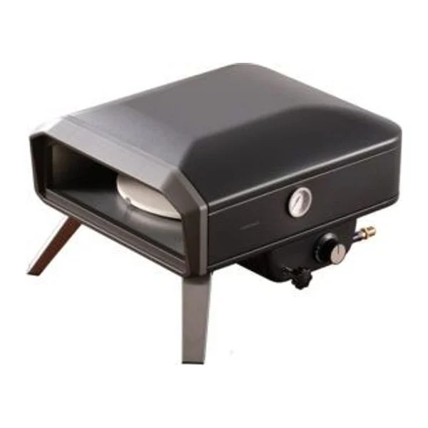 Horno de pizza a gas con piedra giratoria manual | XION XI-PIZZA2