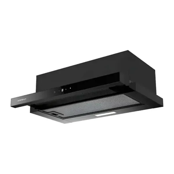 Campana extractora telescópica full black - glass 60 cm | XION XI-EC64