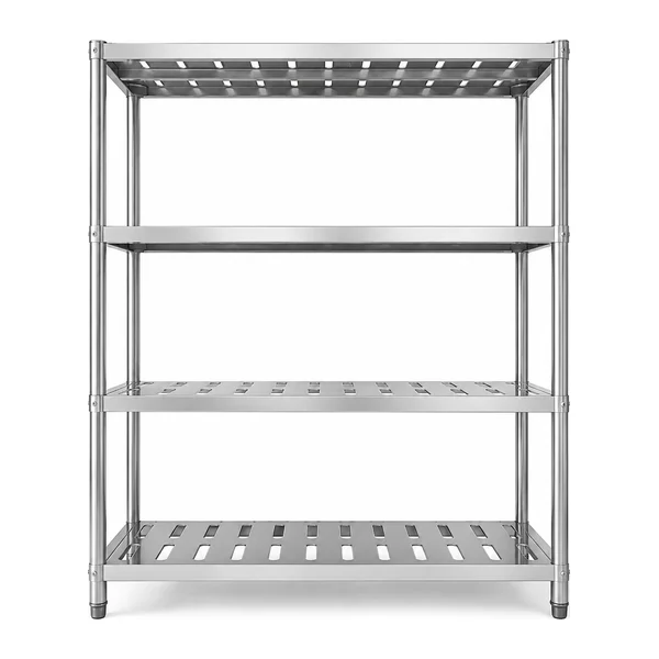 Estantería 4 Estantes 120 x 180 cm Acero Inox | Lundar ES-LA 1.20