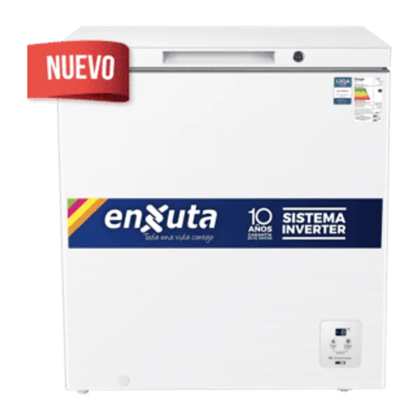 Freezer Horizontal 198 Litros - Inverter | Enxuta FHENXi16200