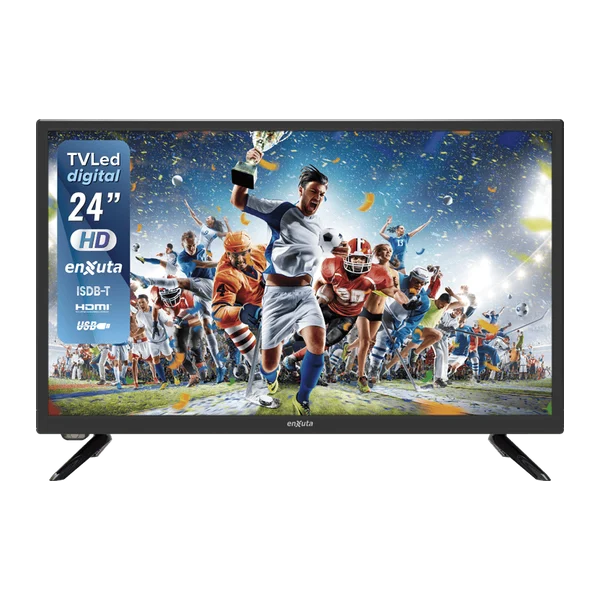 LED 24 Pulgadas HD, ISBD-T | Enxuta LEDENX1224D1K