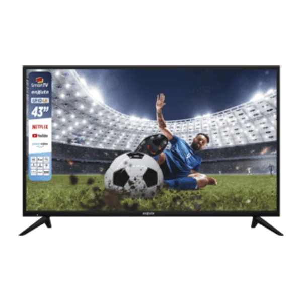 LED SMART 43 Pulgadas 4K WebOS, Netflix, Prime Video | Enxuta LEDENX1243SDF4KW