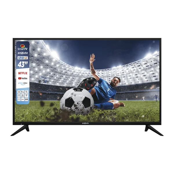 LED SMART 43 Pulgadas 4K WebOS, Netflix, Prime Video | Enxuta LEDENX1243SDF4KW