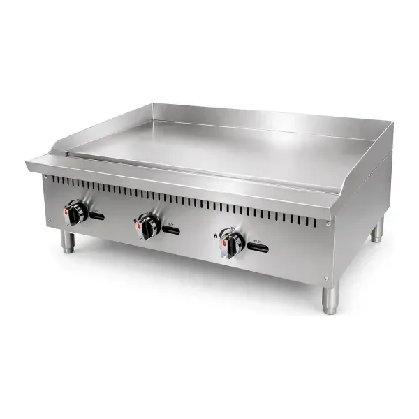 Plancha Acero Inox 91 cm Profesional Chef Rite