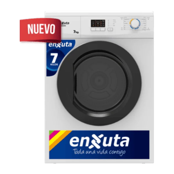 Secarropa Carga Fontal Blanco por ventilacion de aire | Enxuta SENX870