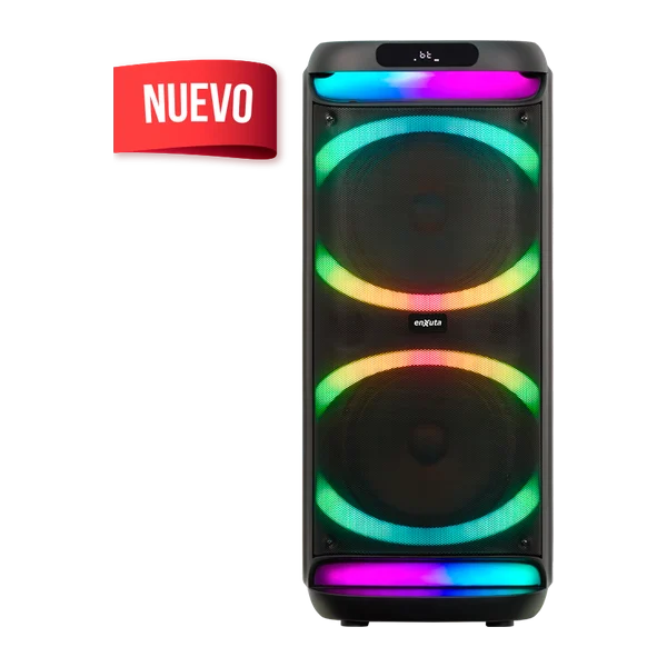 Party Box Portátil Enxuta 2 x 10 Pulgadas 1.000 Watts | Enxuta TSENX2910D100