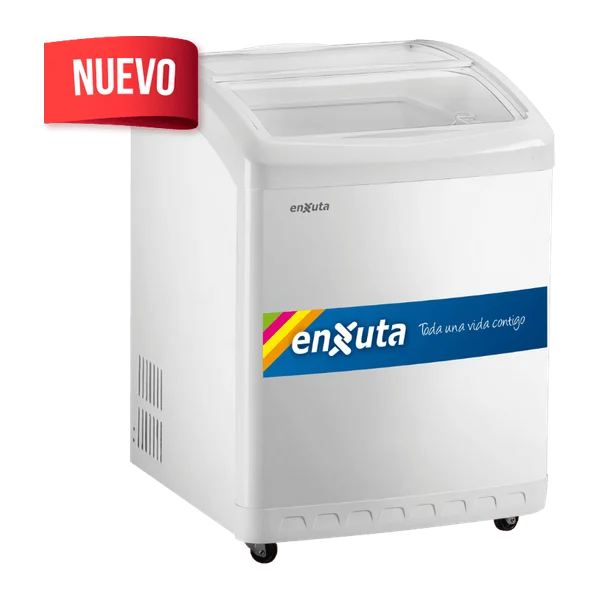 Vitrina Comercial Enxuta Horizontal 120 Litros | Enxuta VCENX48100