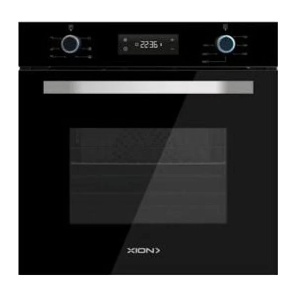Horno de empotrar 60 cm digital frente vidrio negro | XION XI-HDE80B