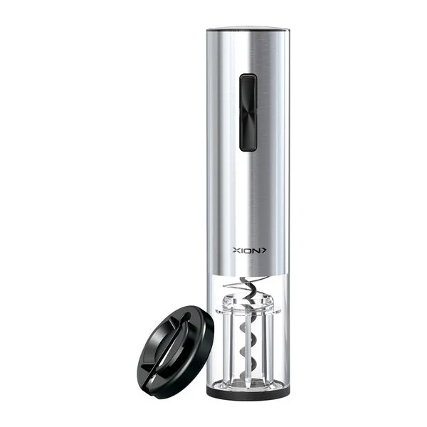 Descorchador eléctrico inalámbrico total inox | XION XI-WINE10X