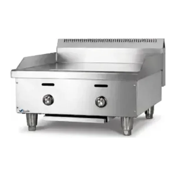 Plancha 60 cm Acero Inoxidable Profesional | Unique HGG-24