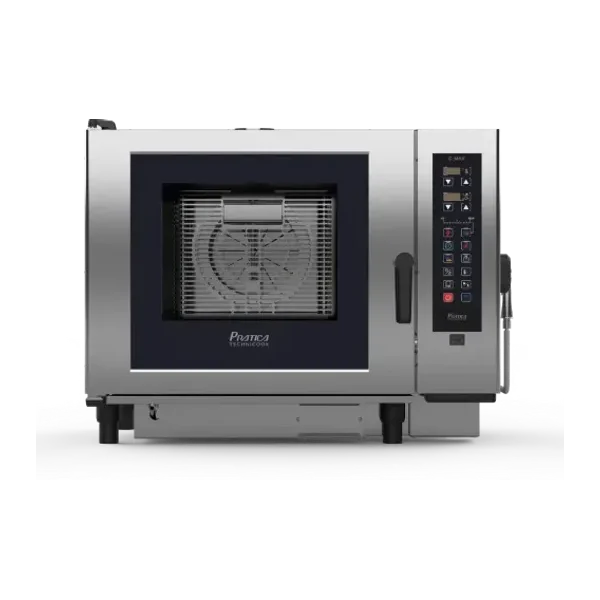 Horno combinado a gas 6 GN 1/1 con Steam Power | Prática CG-MAX6