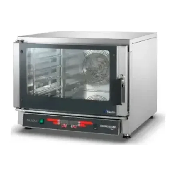 Horno Convector Digital 4 Bandejas GN 1/1 | Tecnodom FEDL04NEMIDVH2O