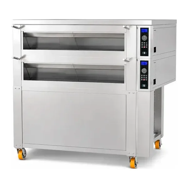 Horno de piso de piedra 2 módulos eléctrico | Prática Ecopower II 2A